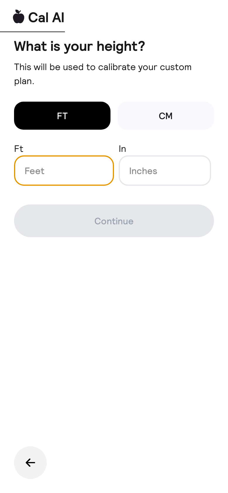 Height screen